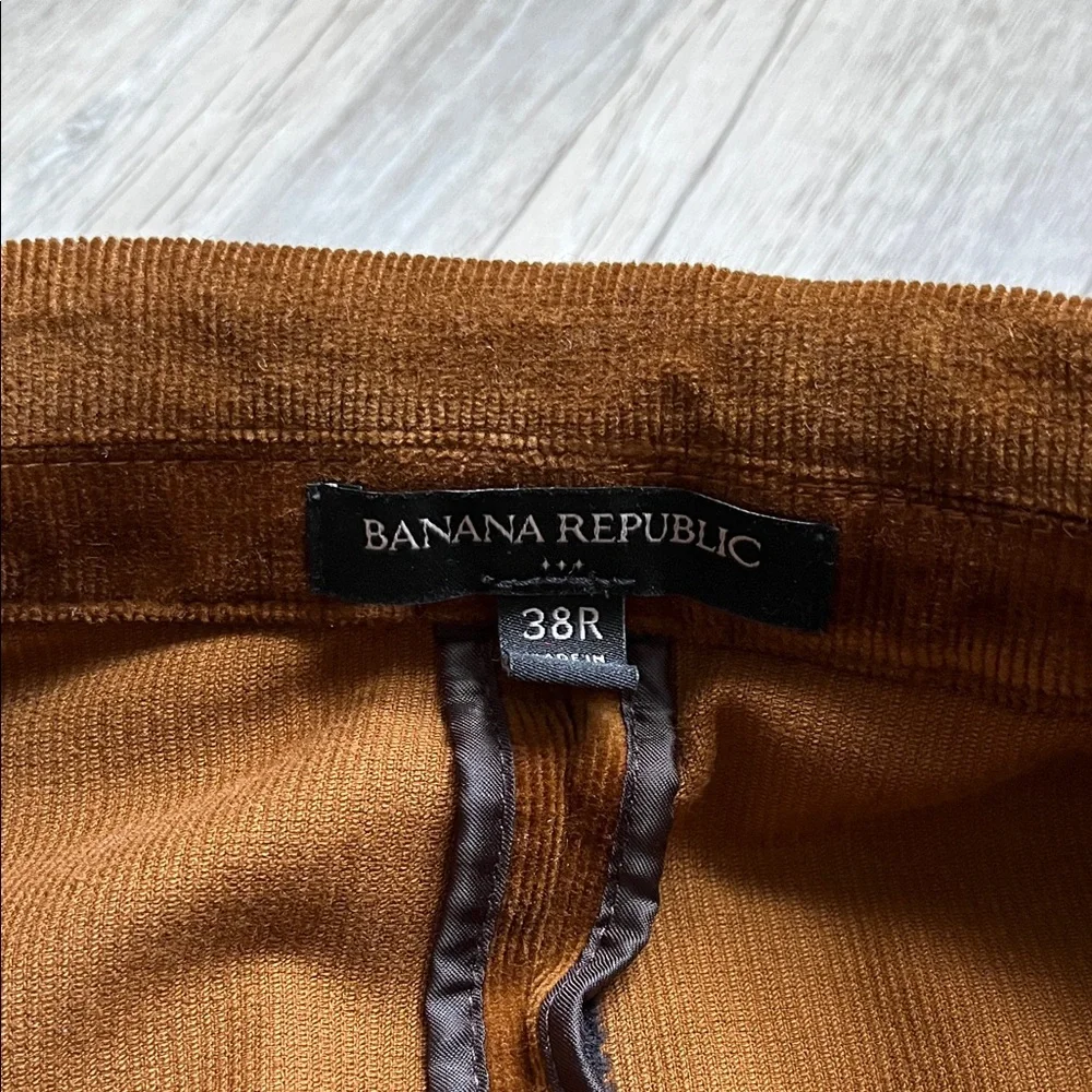 Men's Brown Corduroy Blazer - Picture 2 of 3